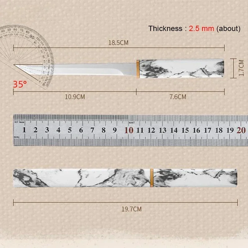 Household Fruit Knife Portable High Hardness Multi-style Kitchen Fruit Paring Knife Chef's Meat Cutting Hand Forged Boning Knife - view 5