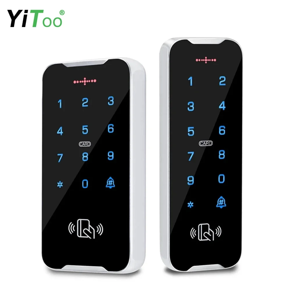 

YiToo IP68 Fully Waterproof RFID Access Control Keypad Metal Shell RFID Controller Door Lock Card Reader Outdoor