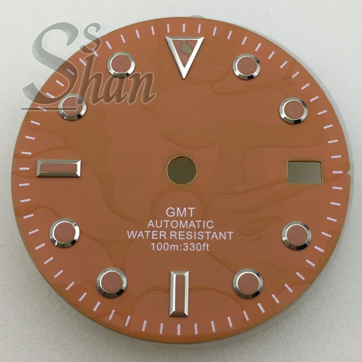 

NH35 29mm date window dial green luminescent is suitable for replacing parts on the surface of NH34 and NH35 movements