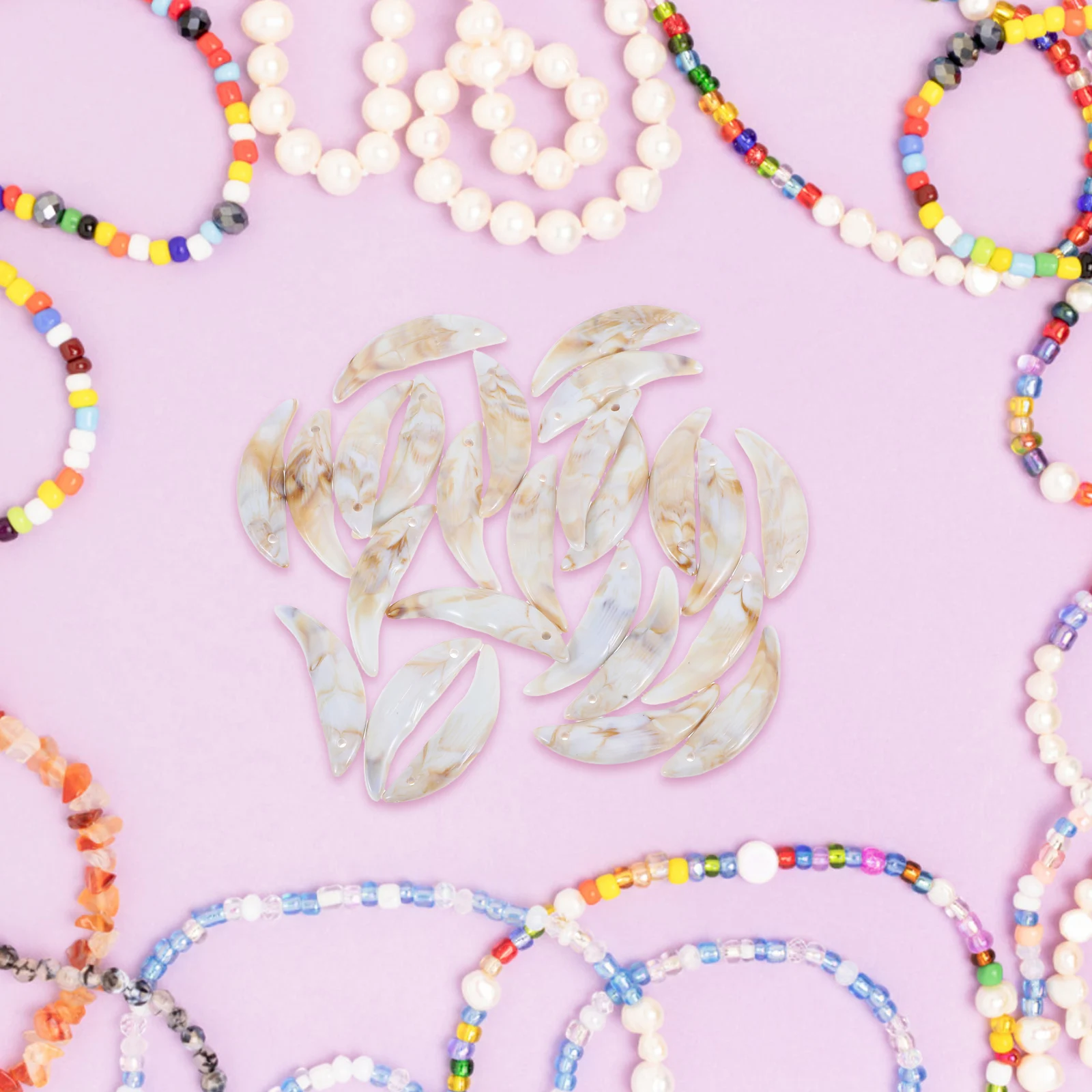 

25pcs Plastic Wolf Pendant Lightweight Diy Jewelry Making Charms For Halloween Costume Necklaces Bracelets Accessories