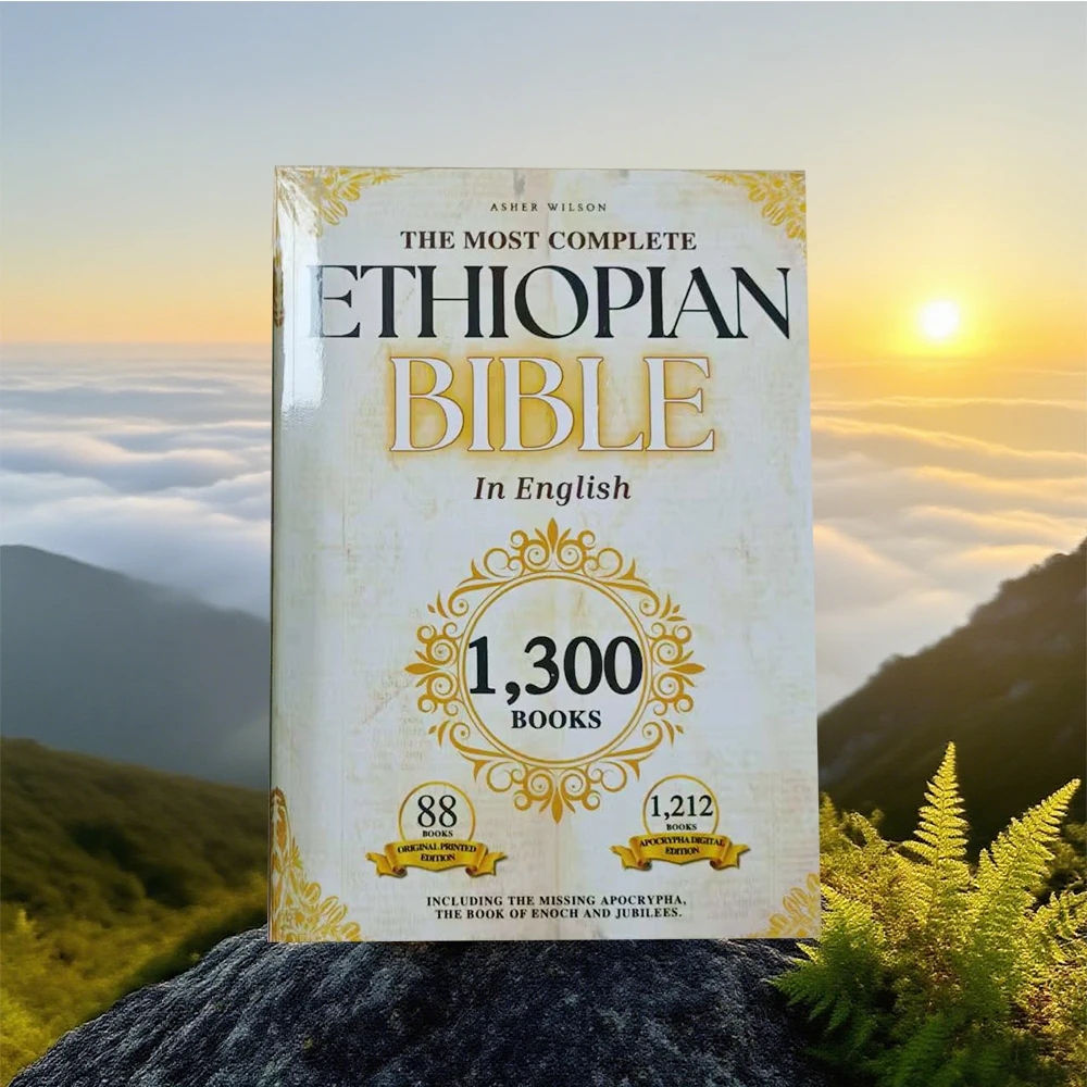 

(Два упаковки) В КОМПЛЕКТЕЛЬНАЯ БИБЛИЯ ETHIOPIAN на английском языке 88 Священных Писаний: включая отсутствие Apocrypha, Книга Енокины, юбилея в мягкой обложке