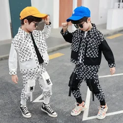 3-14 anni primavera abbigliamento ragazzo adolescente set 2023 nuova giacca moda Casual + pantalone bambino bambini bambino bambino vestiti del ragazzo