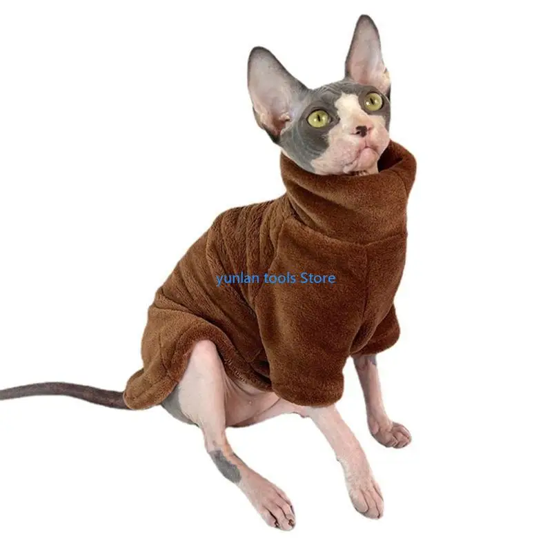 50LB Hairless Hoodie Hairless Clothes Winter Coat Sphynx Hoodie