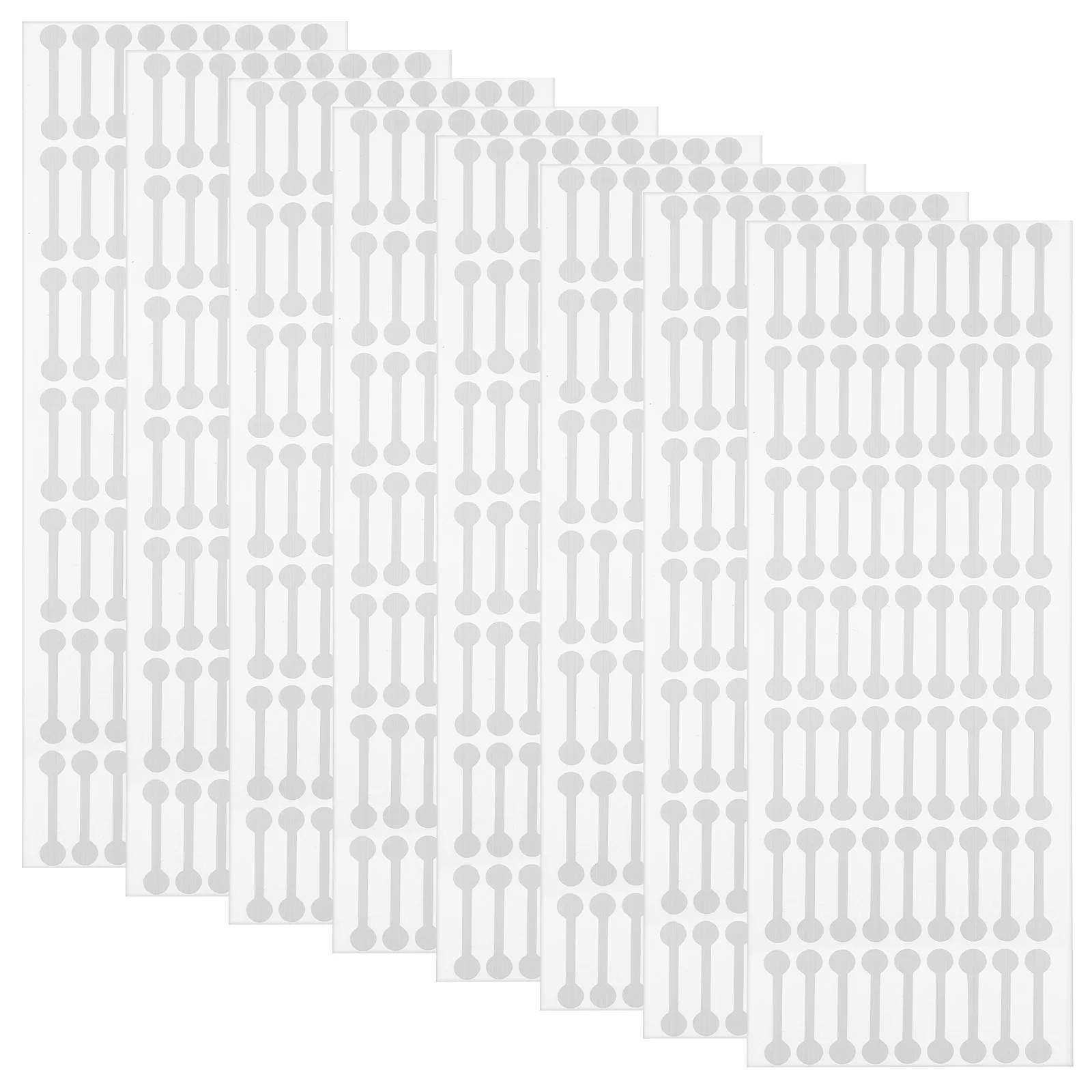 500 Pcs Seal Sticker Label Pantry Labels Tamper Proof Thank Nail Stickers Gift Tags Sealing Adhesive Strip Shape