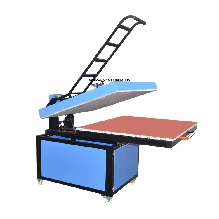 

39x47inch Full Color Screen Digital Sublimation Large Format 100x120cm Manual Heat Transfer Print Machine for Textile Polyester