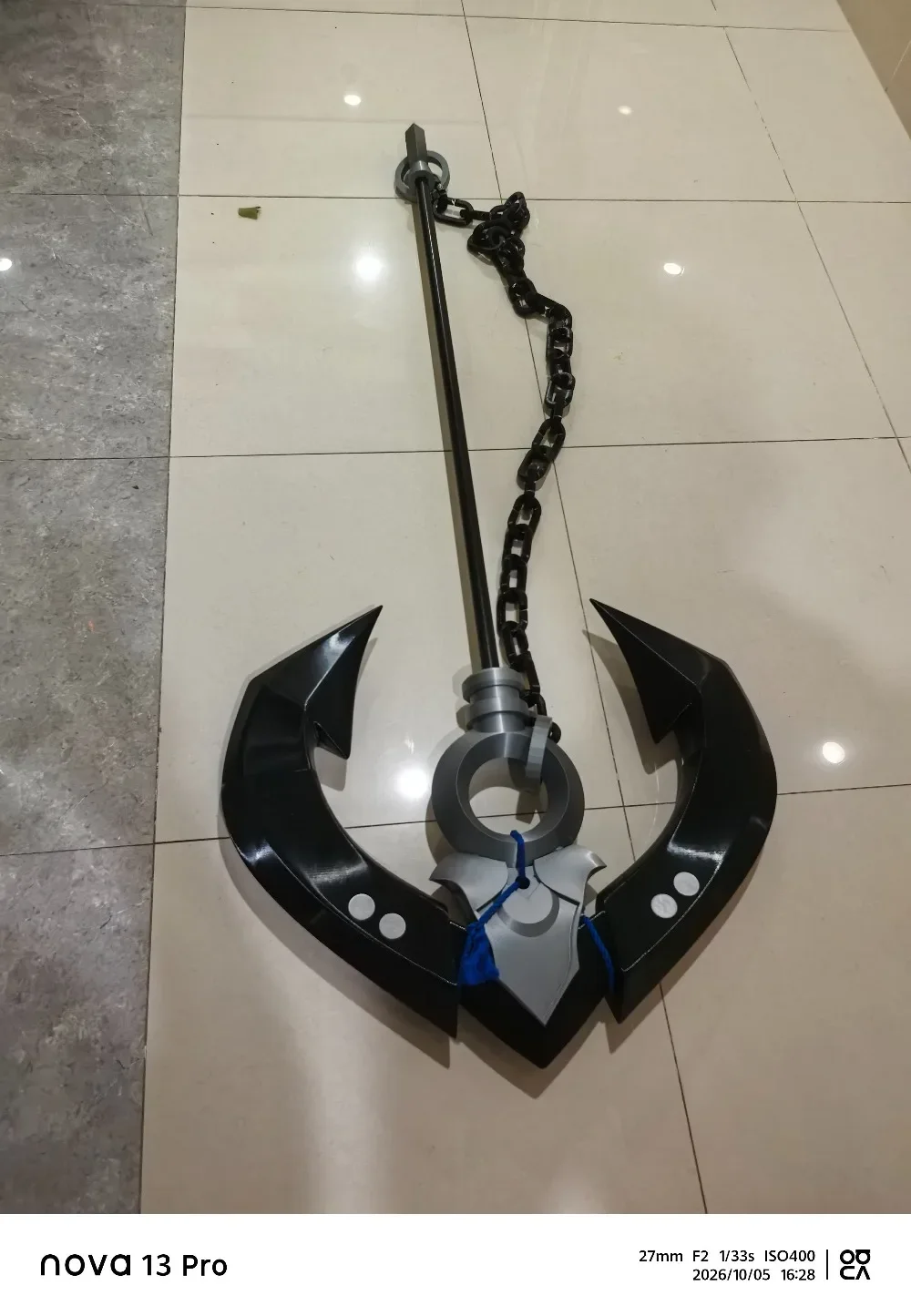 Sun Ce‌ Anchor Prop Game Honor of Kings Cosplay Props Halloween Christmas Fancy Party Costumes Accessories
