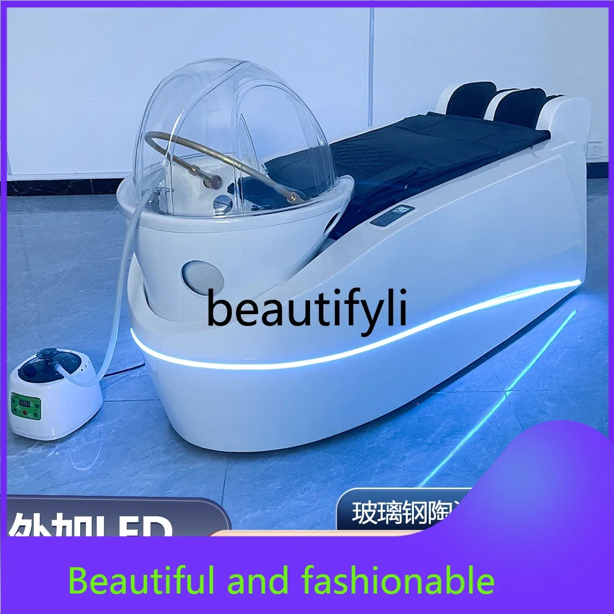 

zGElectric massage shampoo bed, special ceramic basin for hair salon, shampoo flush and massage integrated