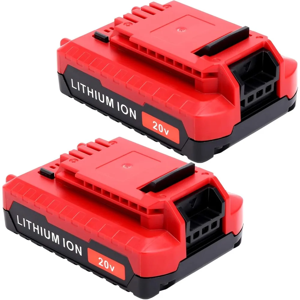 

2 упаковки аккумуляторов PCC680L, 20 В, макс. 3,0 Ач, совместимых с кабелем Porter, литиевая батарея 20 В