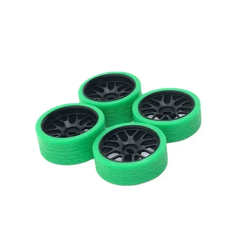 4Pcs Metal Wheel Rim Wheel Hub for Wltoys 284131 K969 K989 K999 P929 Mini-Z Mini-Q Mini-D 1/28 RC Car Upgrade Parts