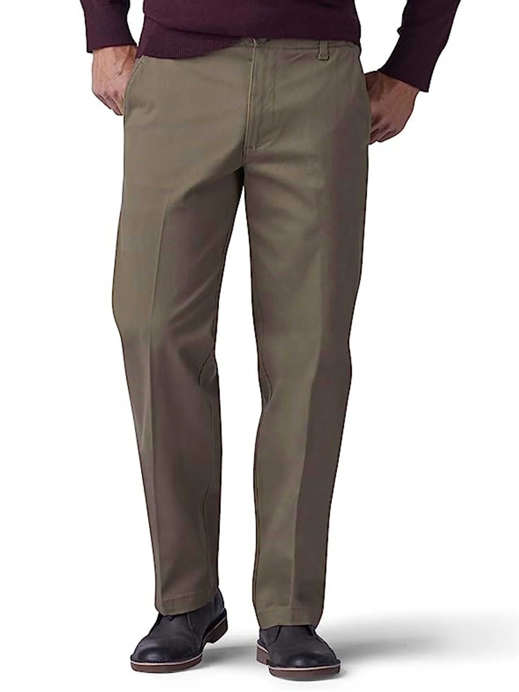 Black Fashion Pockets Zipper All-match Business Pants Men's 2024 Spring and Summer New Oversized Solid Color Casual Pants