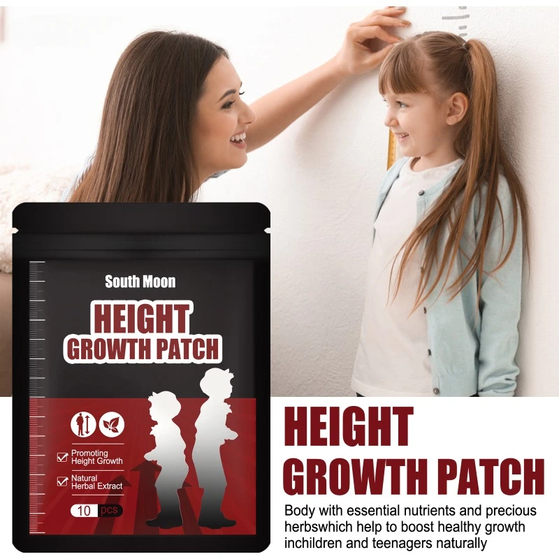 Body Height Enhancer Patch für Erwachsene Kinder fördern Knochen wachsen Akupunktur punkte Stimulation Höhe Wachstum Fuß Patch