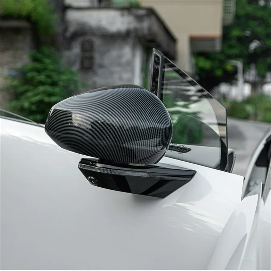 For Geely Zeekr X 2023 Exterior Accessories  Rearview Mirror Rain Shield Protective Cover Trim 2PCS/SET