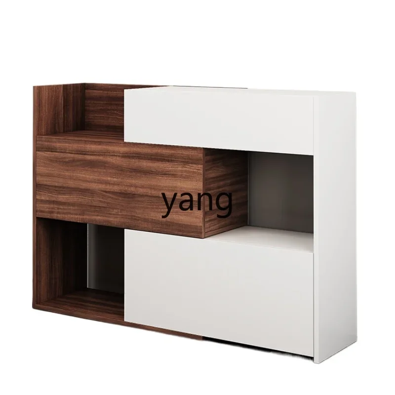 

Yjq Home Doorway Shoe Cabinet Simple Modern Hallway Hallway Large Capacity Locker Multi-Functional Customization