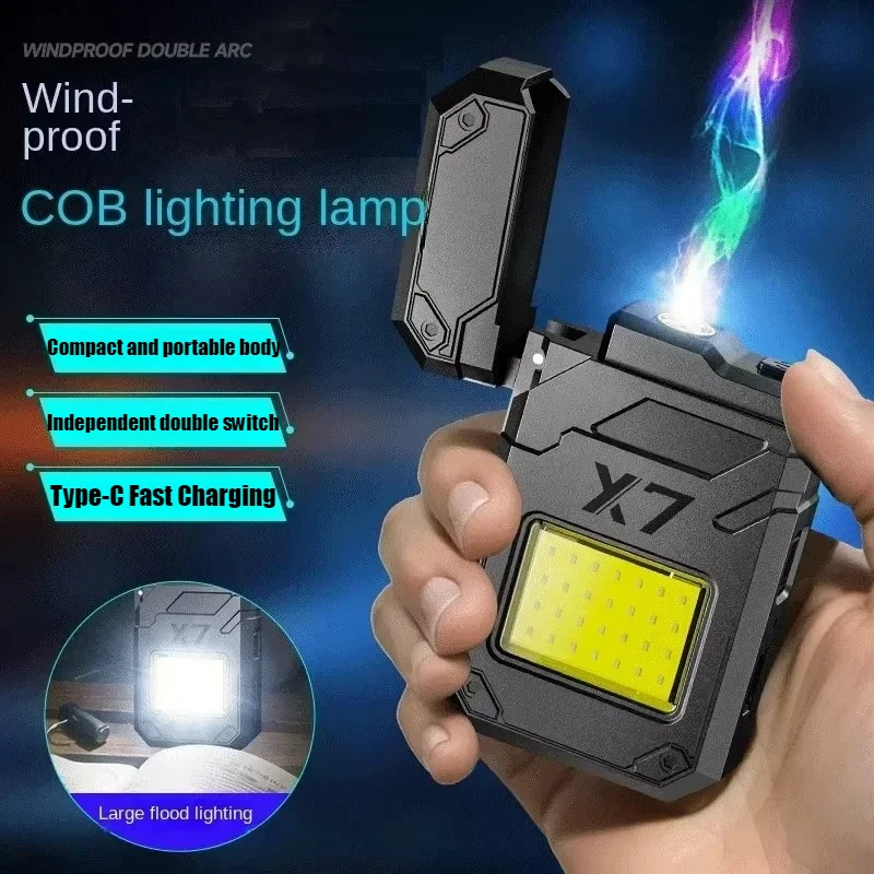 

Multi Functional Charging Lighter Portable Lighting Electric Ignifiers Outdoor Camping Waterproof Lighters & Smoking Accessories