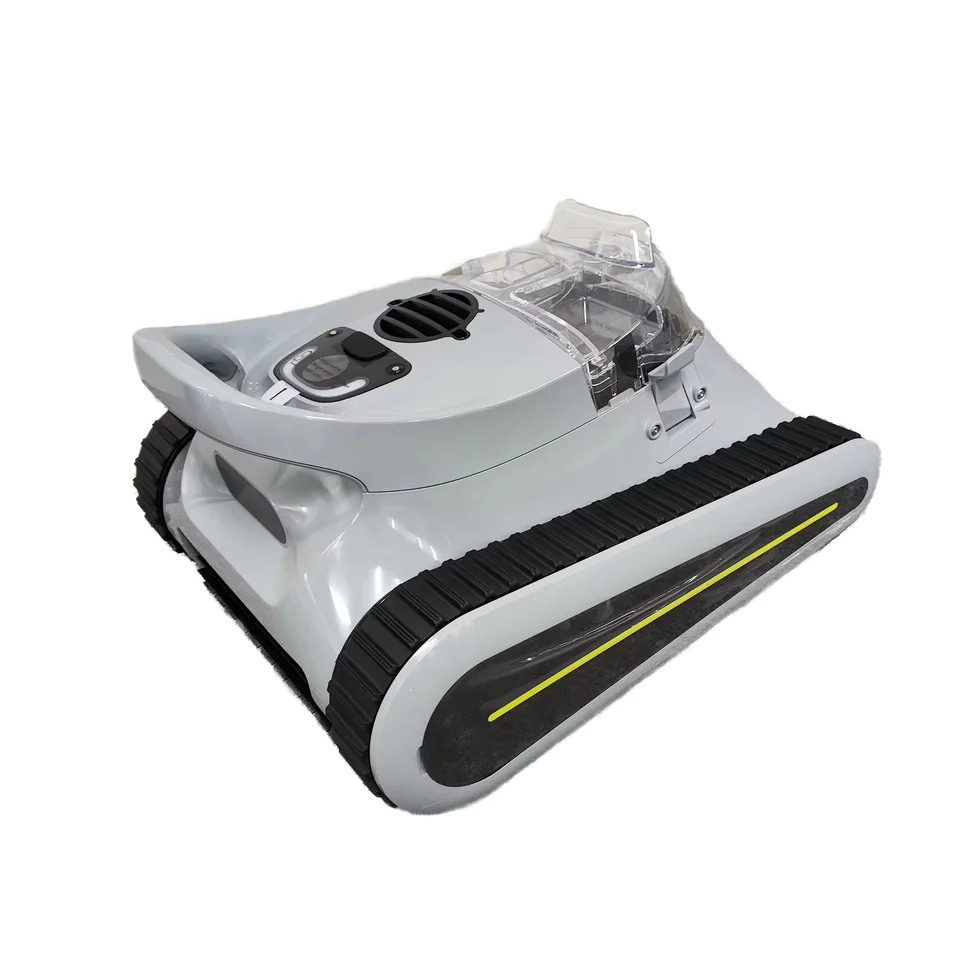 Hot Sale Smart Navigation IP68 Waterproof Automatic Wireless Robotic Ground Inground Pool Wall Climbing Cleaner Suction