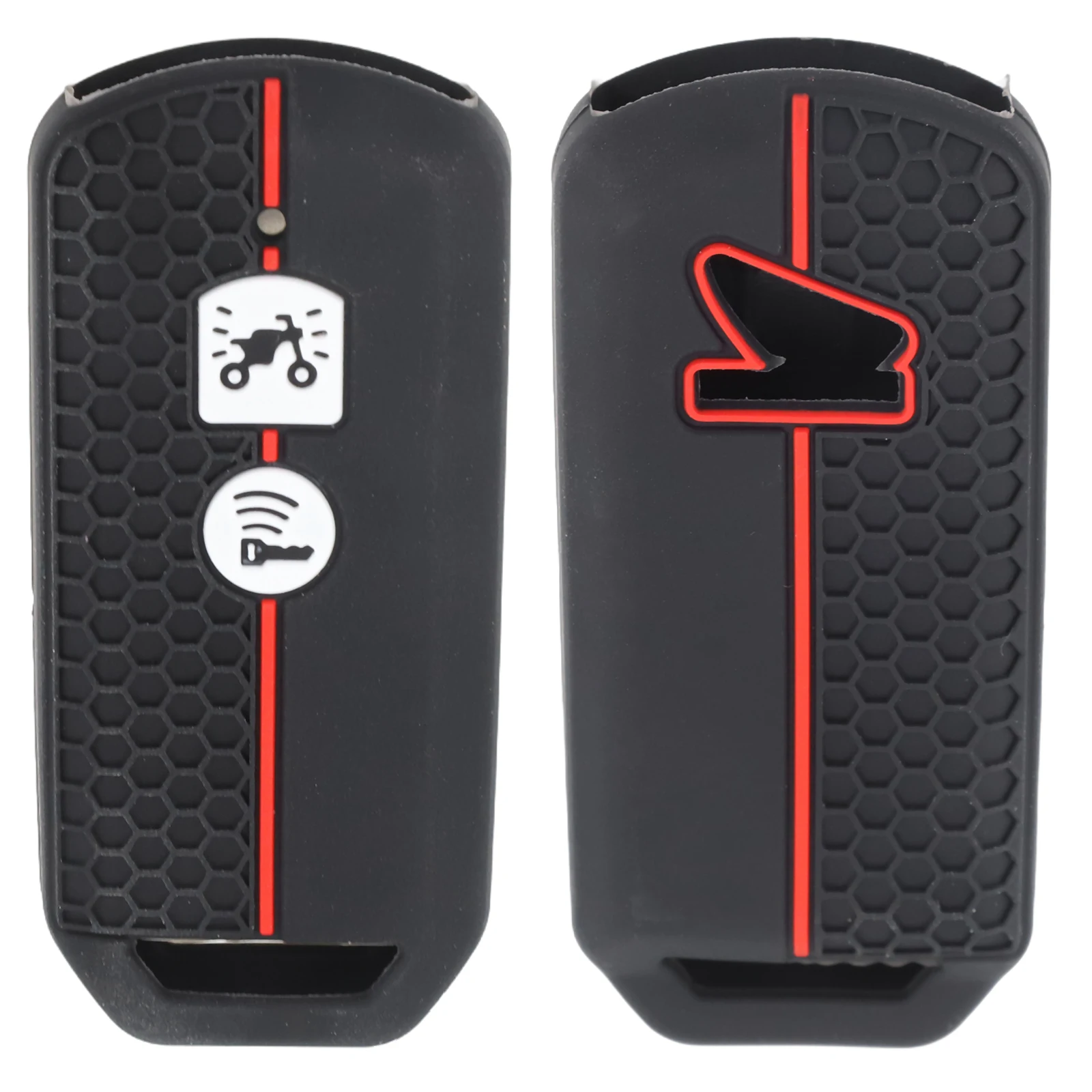 Motorcycle Car Remote Key Case Cover For Honda For PCX 150 For SH125 For FORZA Silicone Shell Remote Key Cover Case Protector
