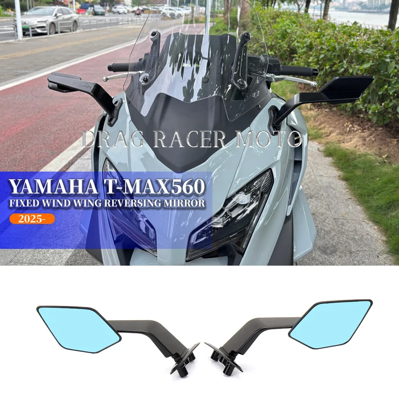 

Motorcycle accessories for YAMAHA TMAX560 Tech Max 560 2025 rearview mirrors adjustable mirror Stealth Winglets side mirror