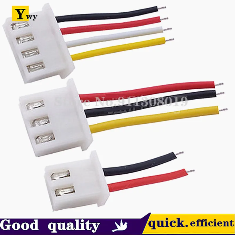 10PCS  XH2.54 XH 2.54mm Wire Cable2/3/4/5/6/7/8/9/10/12P Pin Female with  100mm 150mm 200mm 300mm Wires Cables 26AWG