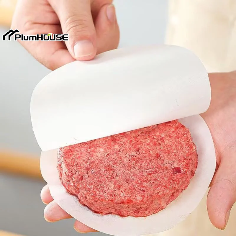 50pcs Non-Stick Hamburger Patty Separators Perfect For BBQ Meat Patties More For Restaurants
