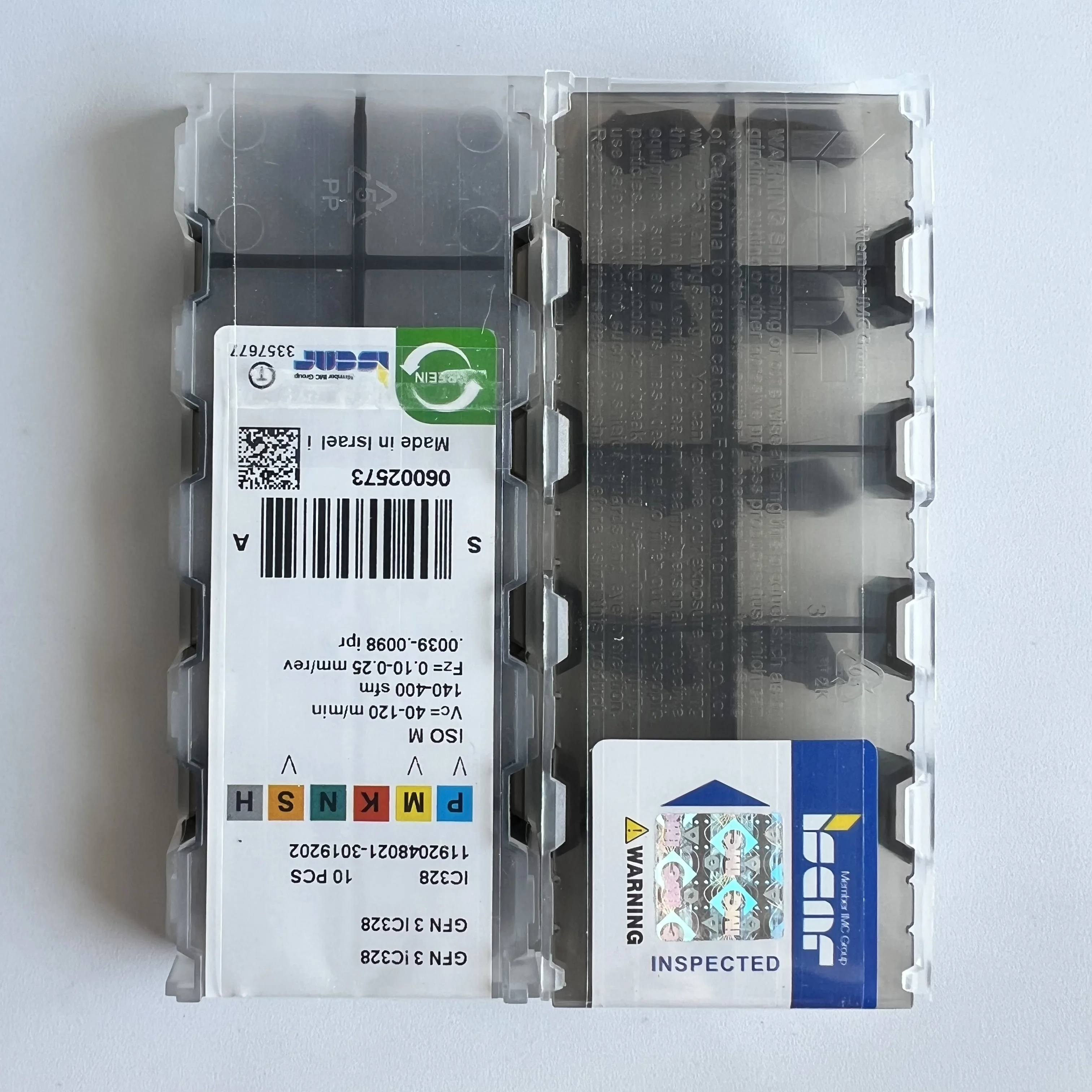 

Carbide inserts for lathe GFN3 IC328 IC354