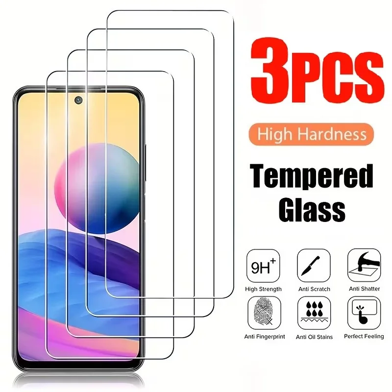 3 uds HD película de vidrio templado para Samsung Galaxy A03 A12 A13 A14 A15 A21S A22 A30 A31 A32 A33 A34 A35 5G Protector de pantalla