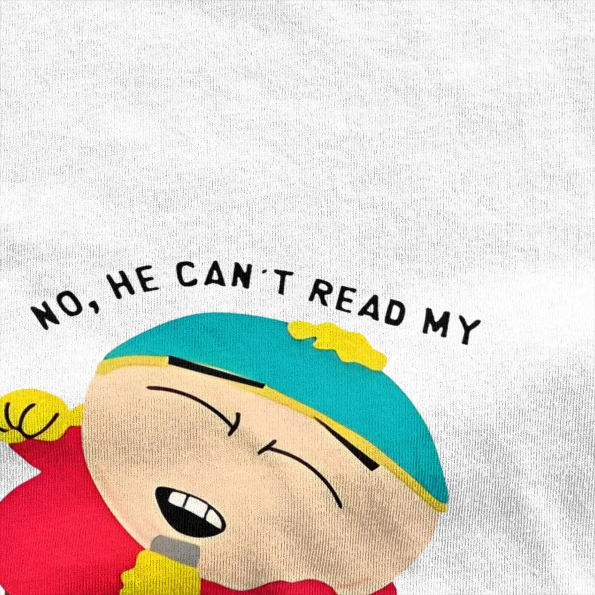 Cartman Poker Face T-Shirt Men's Souths Cartoon Parks Vintage Pure Cotton T Shirts Beach Crew Neck Fashion Tees