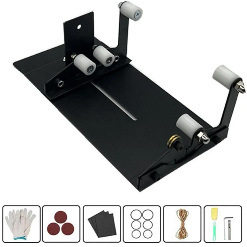 

Машина для резки стеклянных бутылок, быстрый и точный инструмент для самостоятельной резки, набор из нержавеющей стали, черный