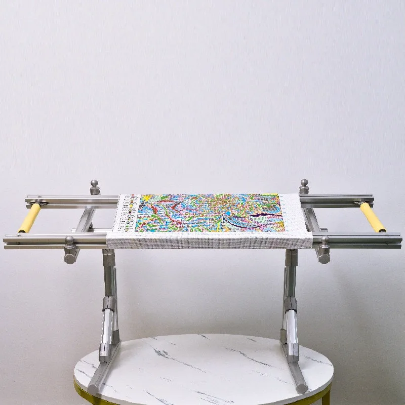 Reinforced cross-stitched V-shaped tensile frame  aluminum alloy reinforced  adjustable