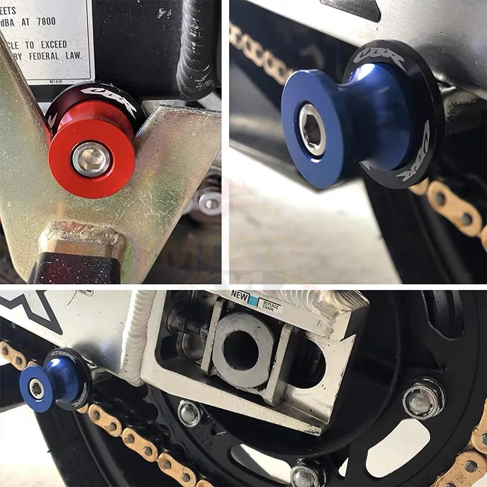 Motorcycle Accessories 6MM Stand Screws Swingarm Slider Spools FOR YAMAHA FZ1 FAZER FZ-1 2006-2022 2023 2015 2007 2008 2009 2010