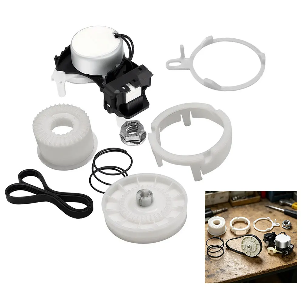 Washing Machine Parts Bundle For W10913953 W10721967 W10006384 Compatible with WTW4616FW0 MVWC417FW0 WETLV27HW0