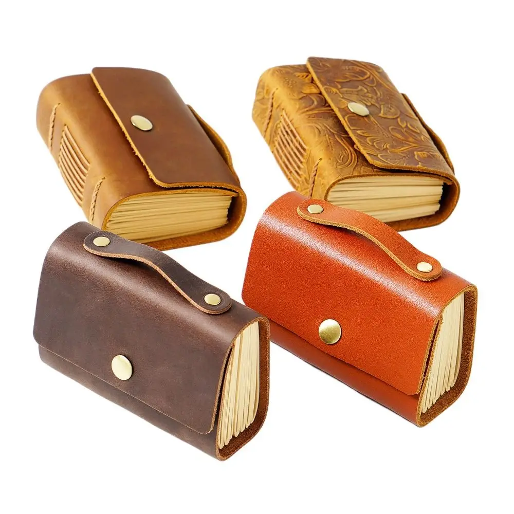 

Creative Writing Cowhide Cover Sketchbook Leather Handmade Traveler Notebook DIY Diary Notebook Hand Account