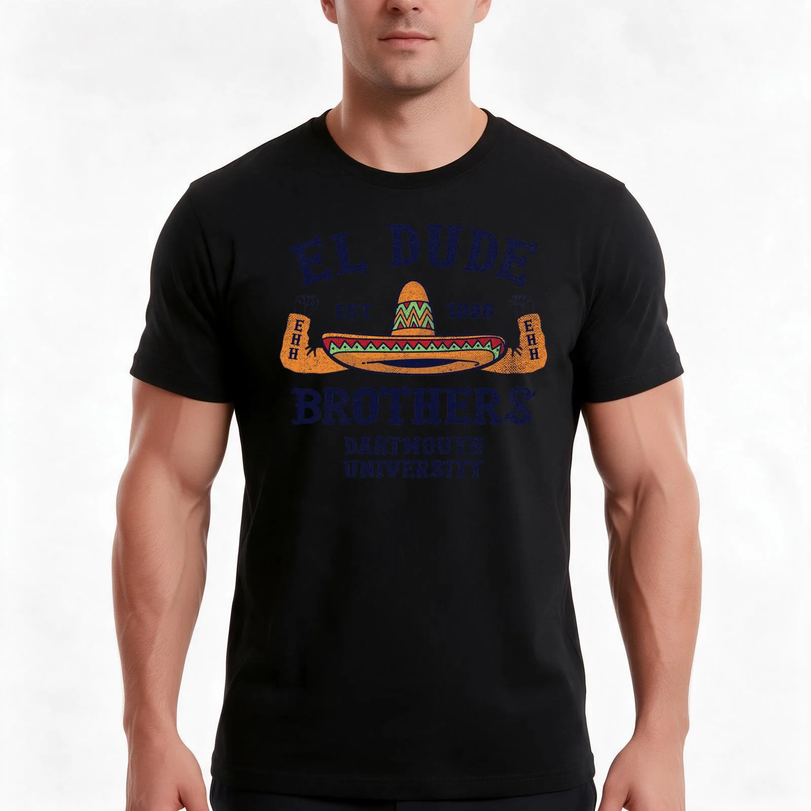 Peep Show - El Dude Brothers T-Shirt Summer Casual Cotton Tee Oversized Streetwear Tops Vintage Graphic Print 100% Cotton