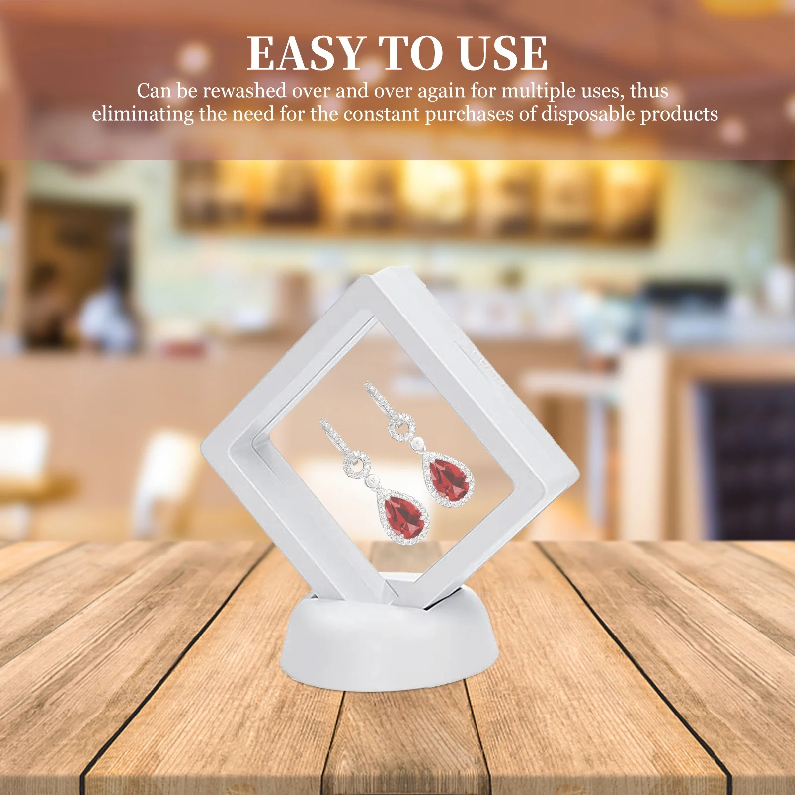 

30Pcs Round Plastic Jewelry Stand Bases Holder for Necklace Bracelet Display Rack Jewelry Cases Display Rack Bases