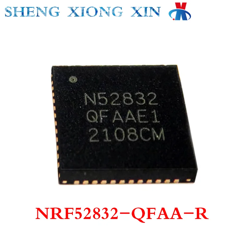 

5pcs/Lot NRF52832-QFAA-R QFN-48 Wireless transceiver chip N52832 Integrated Circuit