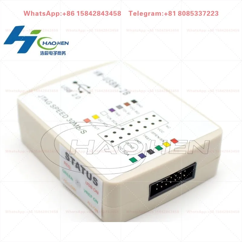 HW-USBN-2B High-Speed Programmer FPGA Simulator ispDOWNLOAD 30Mb/s Dual-Channel I2C Burner
