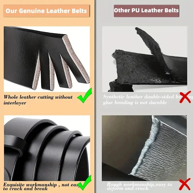 เข็มขัดหนังแท้ของผู้หญิง Golden Letter หัวเข็มขัดโลหะหรูหราแฟชั่นสบายๆ 2.3 ซม.เข็มขัดสําหรับกางเกงยีนส์ชุด