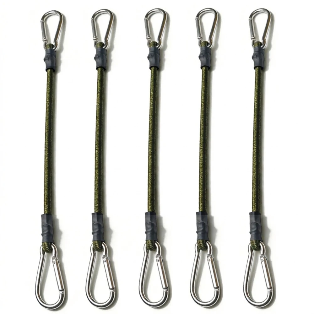 Heavy Duty Elastic Bungee Rope Luggage Tie Down Strap Outdoor Bicycle Rack Motorcycle Trunk Fixed Cargo Binding Tool