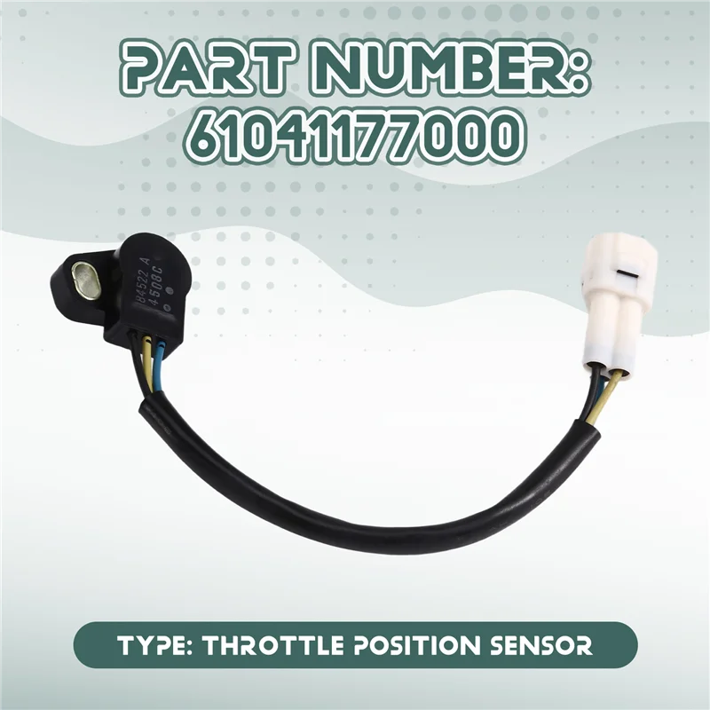 Para 990 adv 1190 rc8 r 2008-2015 61041177000 peça de substituição do sensor de posição do acelerador da motocicleta