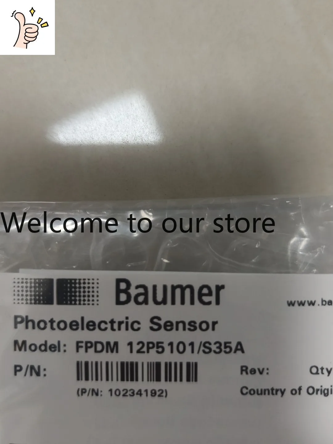 [New Baumer Photoelectric Sensor FPDM 12P5101/S