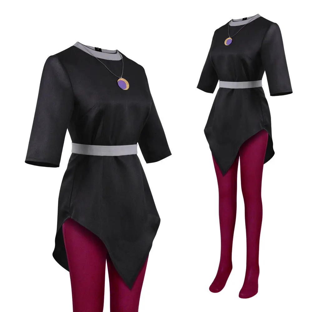 Costume de Cosplay Halloween Luz Noceda The Owl House Amity Blight Edalyn Clawthorne, ensemble complet, robe, costume de spectacle sur scène