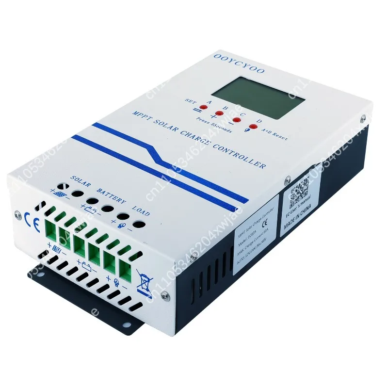 60A Solar Regulator Auto Recognition 12/24/36/48V Multiple Battery Smart Charge Discharge Controller