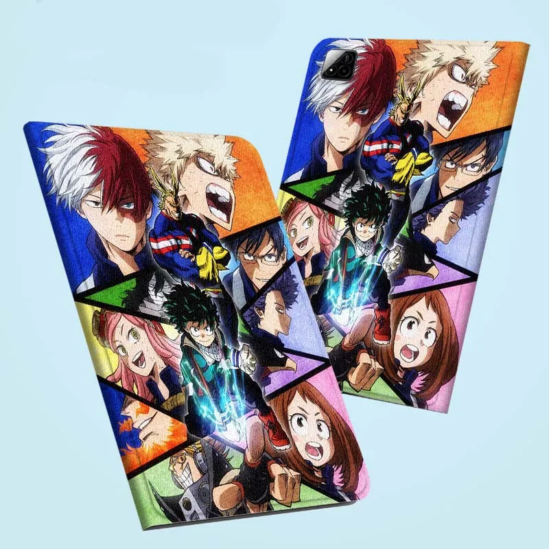 

My Hero Academia pattern For Xiaomi Redmi Mi Pad 4 5 6 6s 7 8 SE Pro 2 11 Plus Max 12.4 11 11.2 12.5 8.7 inch Tablet Case