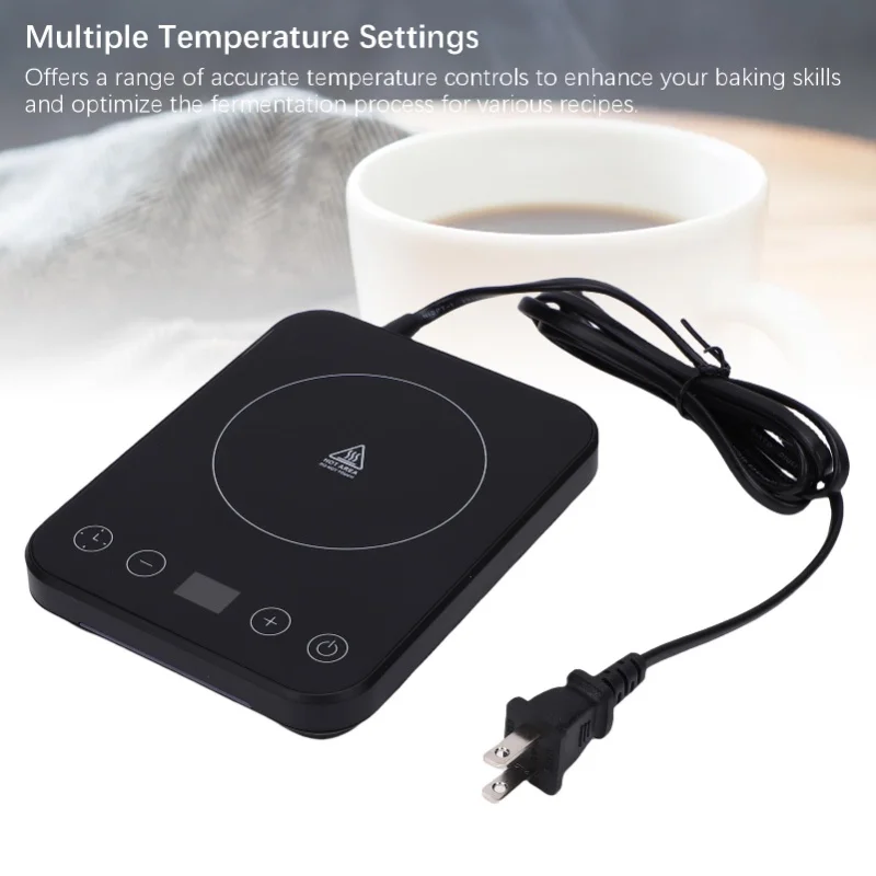 Sourdough Starter Warmer Mat with Digital Thermostat Precise Temperature Control 70F to 100F for Homemade Baking - view 3