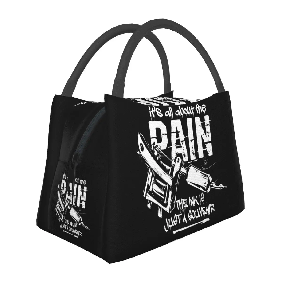 

Tattooist Artist Quote Lunch Bag Accessories Waterproof Insulated Oxford Cooler Tattoo Love Thermal Food Bags Picnic Lunch Box