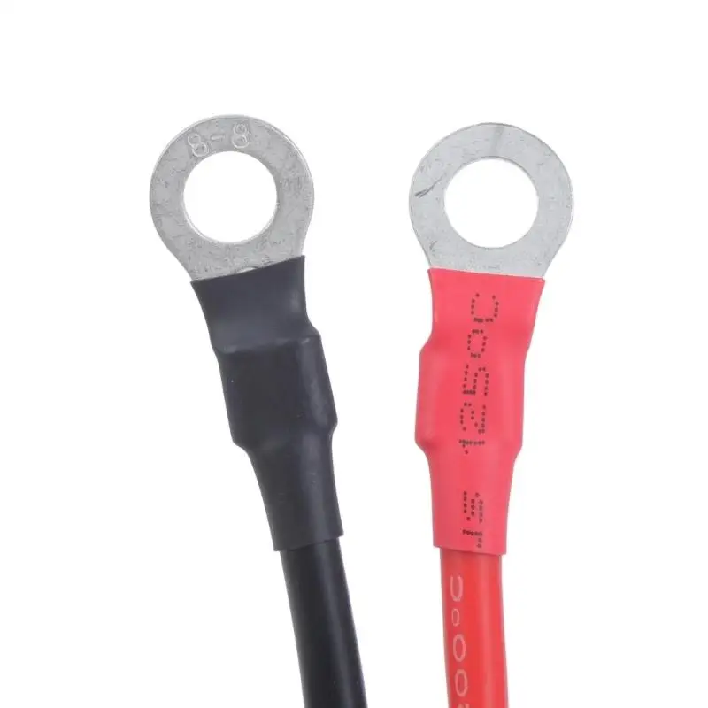R53C Color Coded Battery Cable with XT90 Female Socket and Eyelet Ends for Model Packs, Solar Battery Work, and Spare Wiring