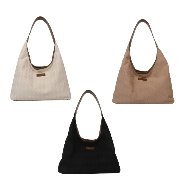 Bolso mano nailon elegante y espacioso, para compras y desplazarse