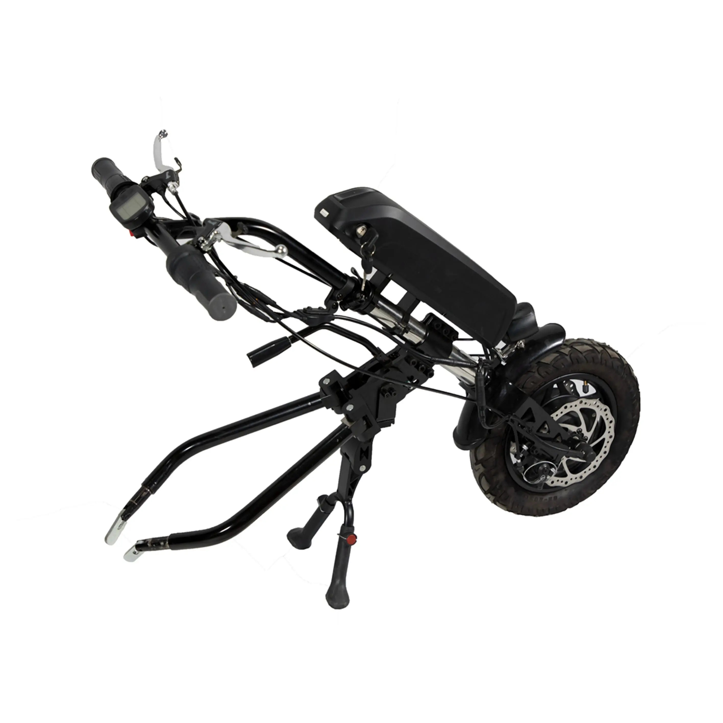 

Lithium Battery Power Electric Handcycle Wheelchair 350w Motor Kit Electric Wheels For Wheelchair