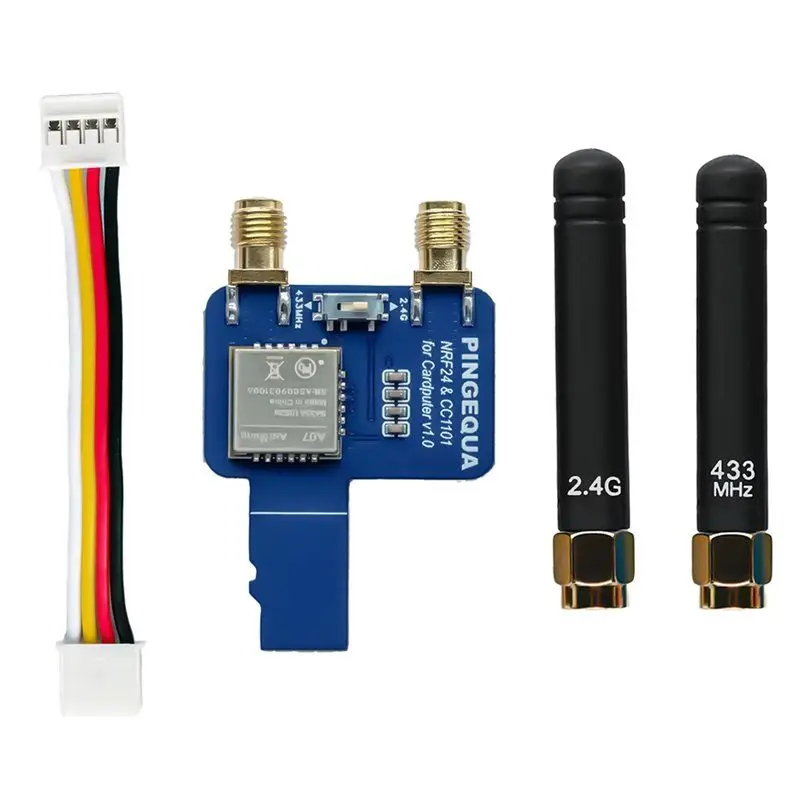 Top Deals 2-In-1 RF Module With Bruce Firmware (NRF24L01+ And CC1101) For M5stack Cardputer, Dual Band 2.4Ghzand433mhz Iot Proje