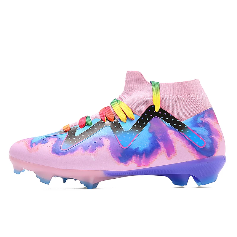 

Высокие профессиональные Fg Long Nail Tf Broken Nail Искусственный газон Тренировочная спортивная обувь на открытом воздухе Высококачественная бесшовная обувь