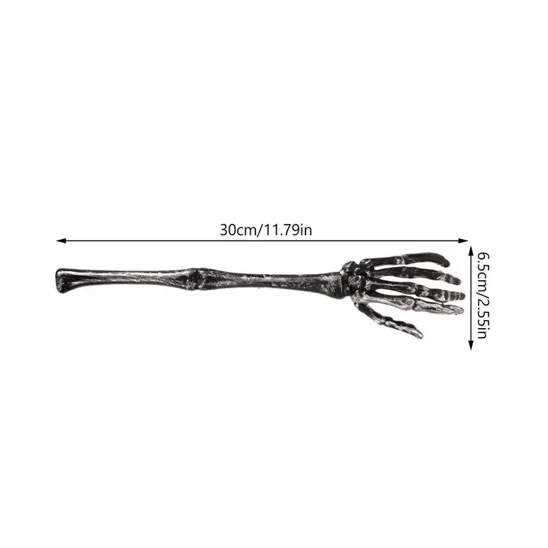2 Pcs Halloween Claw Salad Tongs Plastic Serving Spoons Party Decoration Kids Friendly Kitchen Tools Dessert Spoons